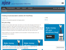 Tablet Screenshot of localassociationwebsites.wordpress.com