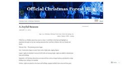 Desktop Screenshot of celebratechristmasforest.wordpress.com