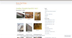 Desktop Screenshot of kerryjiayilin.wordpress.com