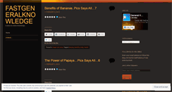 Desktop Screenshot of fastgeneralknowledge.wordpress.com