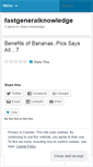 Mobile Screenshot of fastgeneralknowledge.wordpress.com