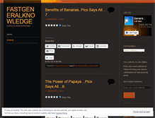 Tablet Screenshot of fastgeneralknowledge.wordpress.com