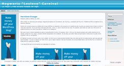Desktop Screenshot of hogwartsleslovecarnival.wordpress.com