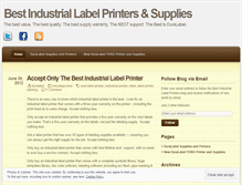 Tablet Screenshot of duralabel.wordpress.com