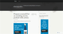 Desktop Screenshot of class95cafes.wordpress.com