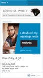 Mobile Screenshot of darinwhite.wordpress.com