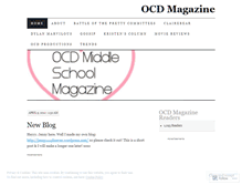 Tablet Screenshot of ocdxmagazine.wordpress.com