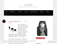 Tablet Screenshot of beyondjems.wordpress.com