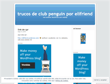 Tablet Screenshot of blogelifriend.wordpress.com