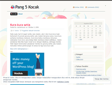 Tablet Screenshot of pang5kocak.wordpress.com