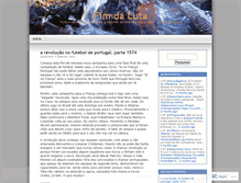 Tablet Screenshot of fimdaluta.wordpress.com