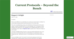 Desktop Screenshot of currentprotocolsblog.wordpress.com