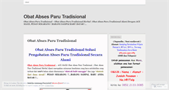 Desktop Screenshot of obatabsesparutradisionalherbalmujarab88.wordpress.com