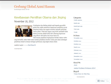 Tablet Screenshot of gerbangglobal.wordpress.com