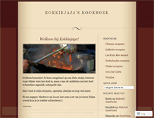 Tablet Screenshot of kokkiejaja.wordpress.com