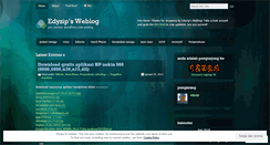 Desktop Screenshot of edyzip.wordpress.com