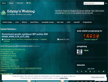 Tablet Screenshot of edyzip.wordpress.com