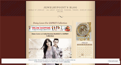 Desktop Screenshot of jewelrypoint.wordpress.com