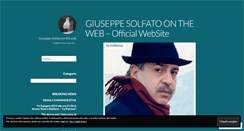 Desktop Screenshot of giuseppesolfato.wordpress.com