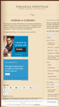 Mobile Screenshot of paralegalessentials.wordpress.com