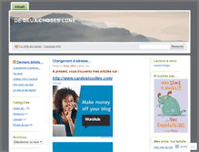 Tablet Screenshot of dedeuxchoseslune.wordpress.com