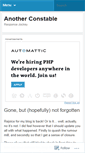 Mobile Screenshot of anotherconstable.wordpress.com