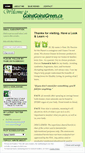 Mobile Screenshot of goinggoinggreenca.wordpress.com