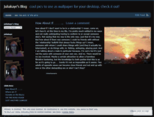 Tablet Screenshot of juliakaye.wordpress.com