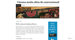Desktop Screenshot of cineobscura.wordpress.com
