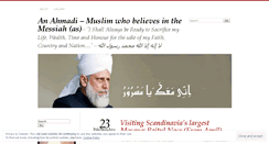 Desktop Screenshot of iamanahmadi.wordpress.com