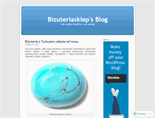 Tablet Screenshot of bizuteriasklep.wordpress.com