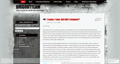 Desktop Screenshot of diggoutteam.wordpress.com