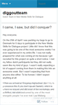 Mobile Screenshot of diggoutteam.wordpress.com