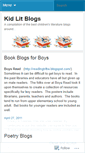 Mobile Screenshot of kidlitblogs.wordpress.com