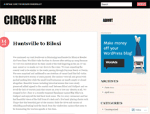 Tablet Screenshot of circusfire.wordpress.com