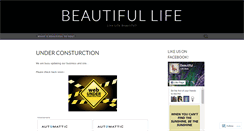 Desktop Screenshot of beautifullifedesign.wordpress.com