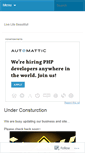 Mobile Screenshot of beautifullifedesign.wordpress.com