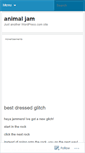 Mobile Screenshot of animaljamforjammers.wordpress.com