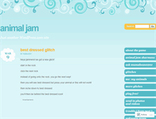 Tablet Screenshot of animaljamforjammers.wordpress.com