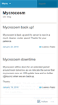 Mobile Screenshot of mycrocosm.wordpress.com
