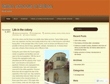 Tablet Screenshot of italianschoolsineritrea.wordpress.com