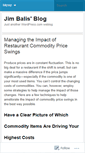 Mobile Screenshot of jimbalis.wordpress.com