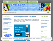 Tablet Screenshot of luisnuxero.wordpress.com