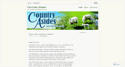 Desktop Screenshot of countryasides.wordpress.com
