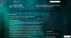 Desktop Screenshot of cometsswimteam.wordpress.com