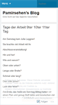 Mobile Screenshot of pamirsehen.wordpress.com