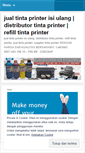 Mobile Screenshot of jualtintaprinterisiulang.wordpress.com