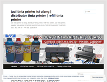 Tablet Screenshot of jualtintaprinterisiulang.wordpress.com