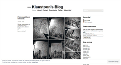 Desktop Screenshot of klaustoon.wordpress.com