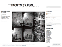 Tablet Screenshot of klaustoon.wordpress.com